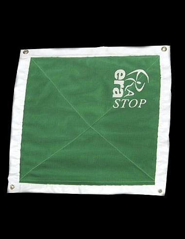 BACKSTOP RED VERDE  65X65 CM.