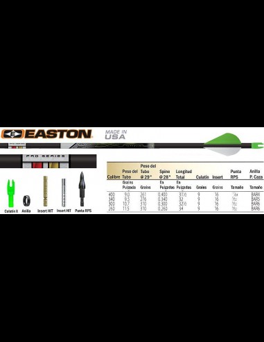 TUBO EASTON AXIS PRO