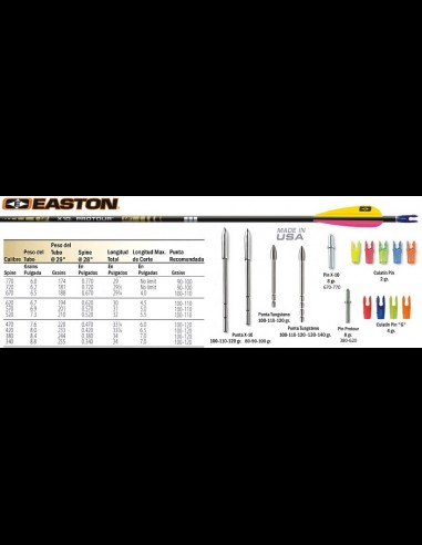 TUBO EASTON PROTOUR